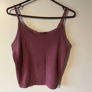 L American Eagle Ribbed Tank Top